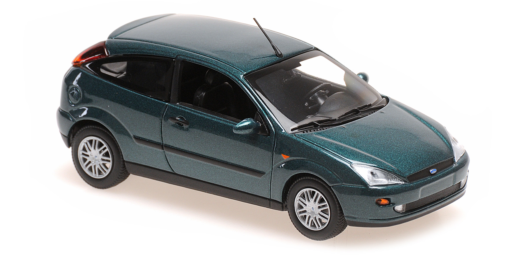 FORD FOCUS 2-DOOR - 1998 - GREEN METALLIC