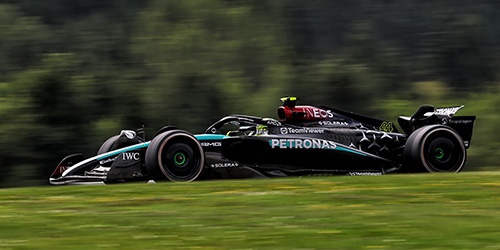 MERCEDES-AMG PETRONAS FORMULA ONE TEAM F1 W15 E PERFORMANCE - LEWIS HAMILTON - AUSTRIAN GP 2024