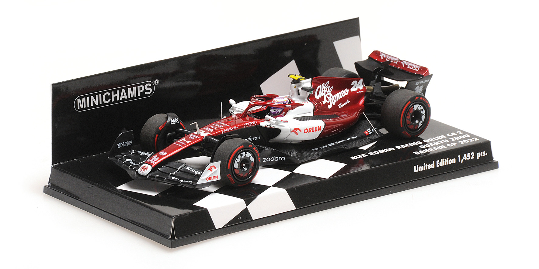 ALFA ROMEO F1 TEAM ORLEN C42 - GUANYU ZHOU - BAHRAIN GP 2022