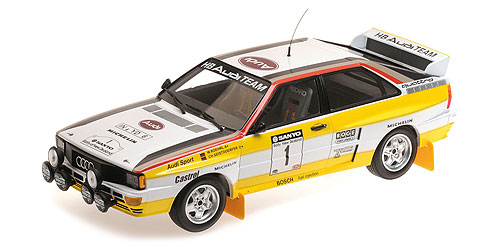 AUDI QUATTRO A2 - AUDI SPORT - RÖHRL/GEISTDÖRFER - SANYO RALLY OF NEW ZEALAND 1984