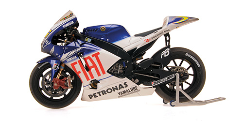 YAMAHA YZR-M1 - TEAM FIAT YAMAHA - VALENTINO ROSSI - WORLD CHAMPION MOTOGP 2009 - DIRTY VERSION