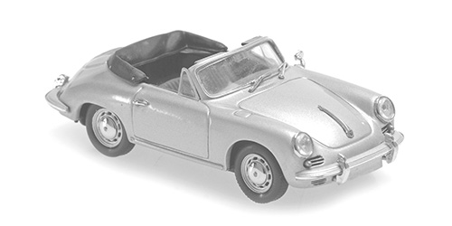 PORSCHE 356 C CABRIOLET - 1965 - RED