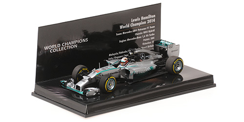 MERCEDES AMG PETRONAS F1 TEAM W05 - LEWIS HAMILTON - WORLD CHAMPION 2014