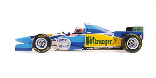 BENETTON RENAULT B195 - MICHAEL SCHUMACHER - WINNER JAPANESE GP 1995 W/RAIN TYRES