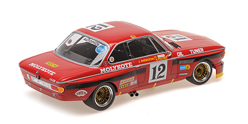 BMW 3.0 CSL - BMW LUIGI - PELTIER/XHENCEVAL/DIEUDONNEE - WINNER 24H SPA 1974
