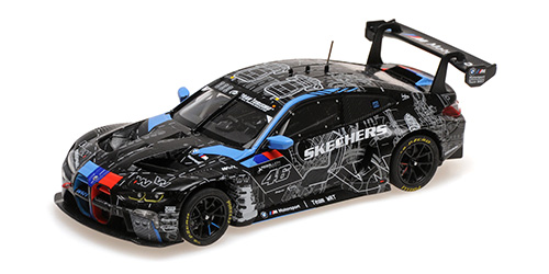 BMW M4 GT3 – TEAM WRT - VALENTINO ROSSI – PRE SEASON BLACK TEST CAR 2023