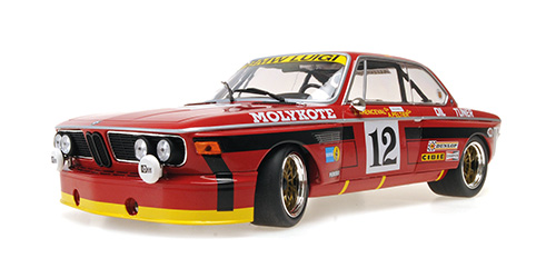 BMW 3.0 CSL - BMW LUIGI - PELTIER/XHENCEVAL/DIEUDONNEE - WINNER 24H SPA 1974