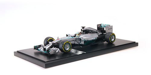 MERCEDES AMG PETRONAS F1 TEAM W05 - LEWIS HAMILTON - WORLD CHAMPION 2014