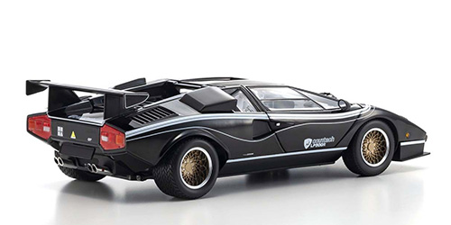 LAMBORGHINI COUNTACH LP500R - BLACK/WHITE - (08320C)