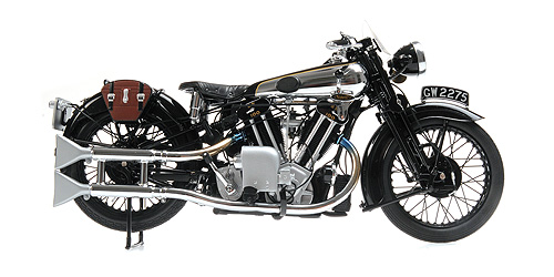 BROUGH SUPERIOR SS 100 'T.E. LAWRENCE' - 1932 - BLACK