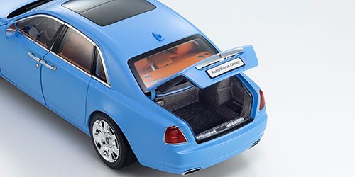 ROLLS ROYCE GHOST - LIGHT BLUE MATT (08802LB)
