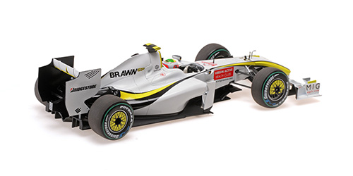 BRAWN GP BGP001 - RUBENS BARRICHELLO - WINNER GP EUROPE 2009