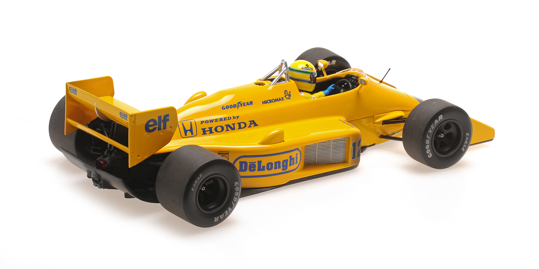 LOTUS HONDA 99T - AYRTON SENNA - 1ST WIN MONACO GP 1987 - DIRTY VERSION