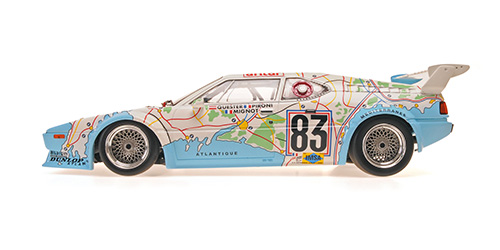 BMW M1 - 'CARTE DE FRANCE' - QUESTER/PIRONI/MIGNOT - TEAM BMW FRANCE - 24H LE MANS 1980