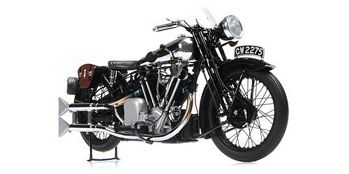 BROUGH SUPERIOR SS 100 'T.E. LAWRENCE' - 1932 - BLACK