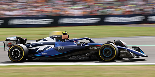 WILLIAMS RACING FW45 - LOGAN SARGEANT - WILLIAMS 800TH GP - BRITISH GP 2023