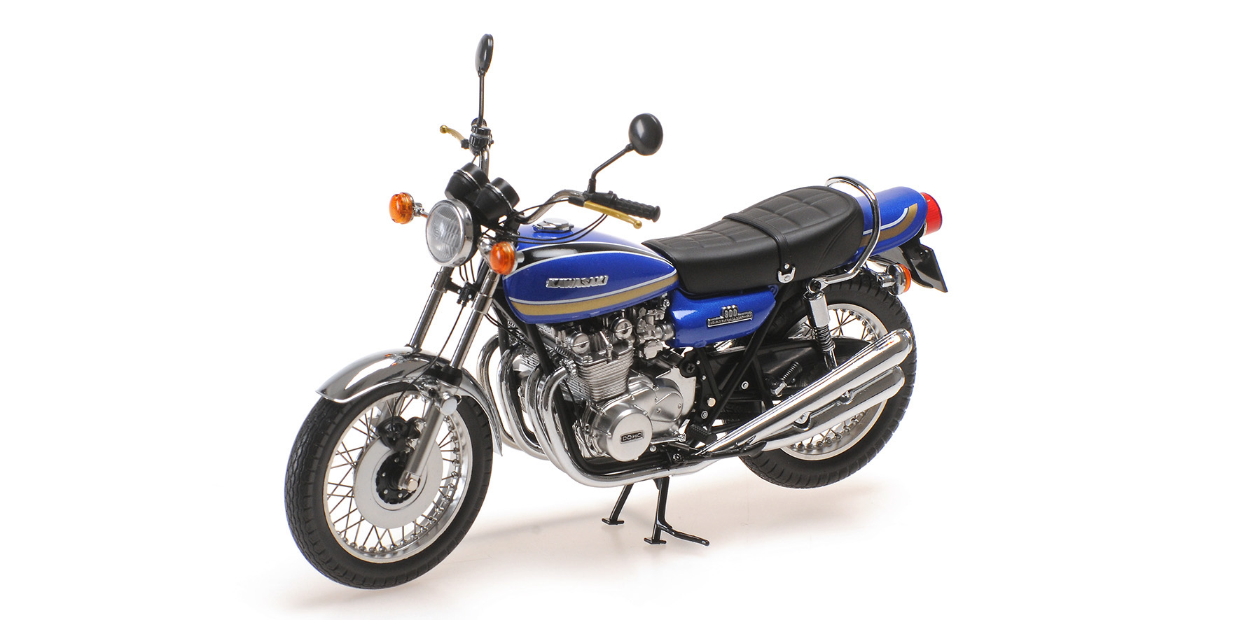 KAWASAKI 900 Z1 'SUPER 4' - 1972 - BLUE METALLIC