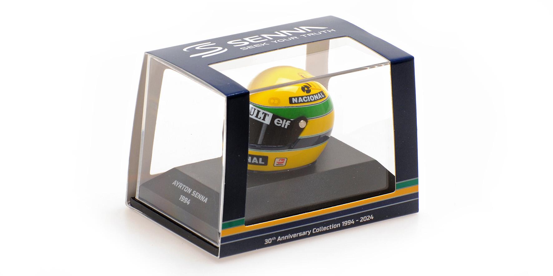 HELMET - AYRTON SENNA - 1994 - LAST RACE 01.05.1994