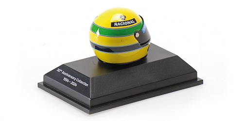 HELMET - AYRTON SENNA - FIRST F1 WIN - 1985