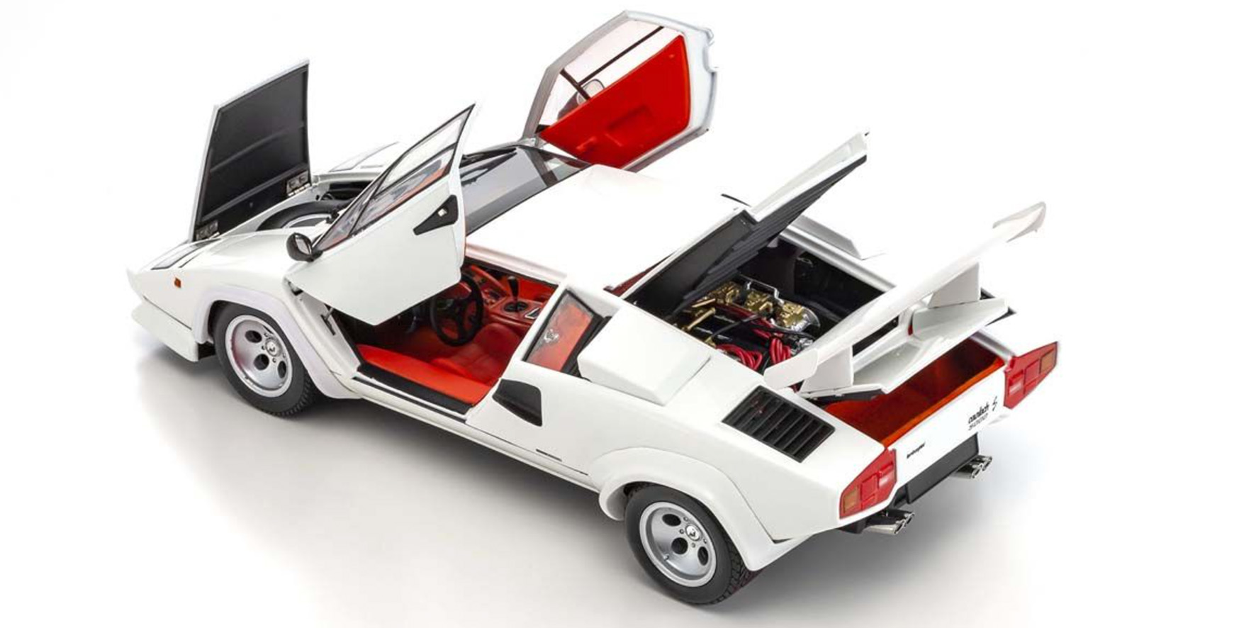 LAMBORGHINI COUNTACH LP500S - WHITE - (08320E)