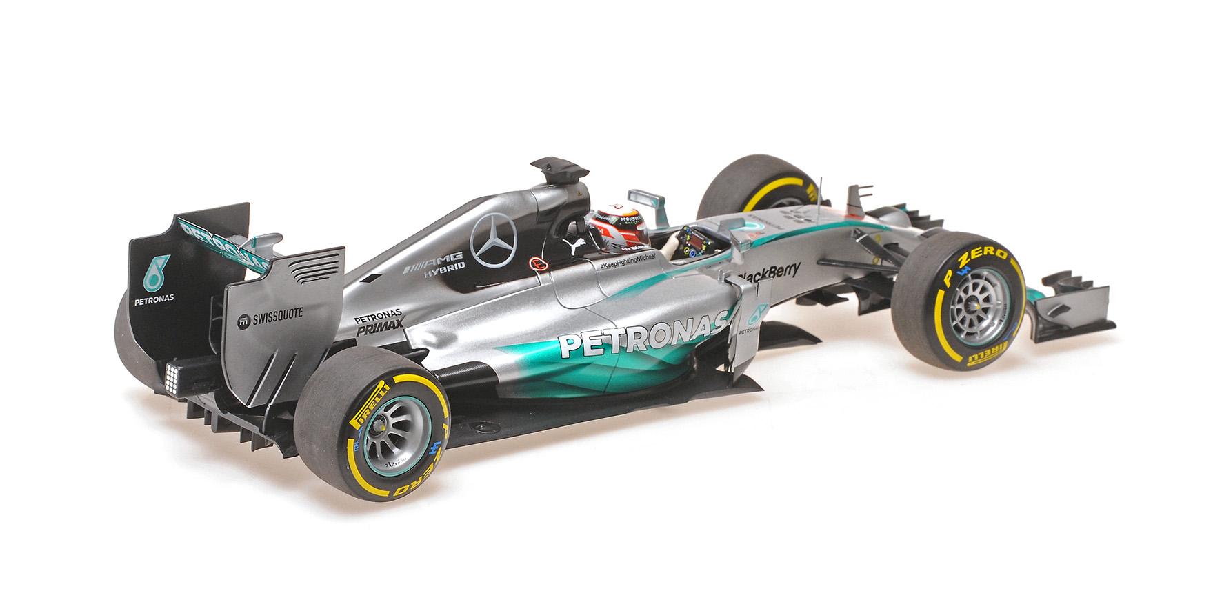 MERCEDES AMG PETRONAS F1 TEAM W05 - LEWIS HAMILTON - WORLD CHAMPION 2014