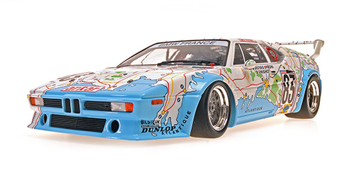 BMW M1 - 'CARTE DE FRANCE' - QUESTER/PIRONI/MIGNOT - TEAM BMW FRANCE - 24H LE MANS 1980