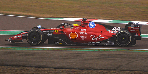 FERRARI SF-23 - LEWIS HAMILTON - FIORANO TEST 2025 (2318T44)