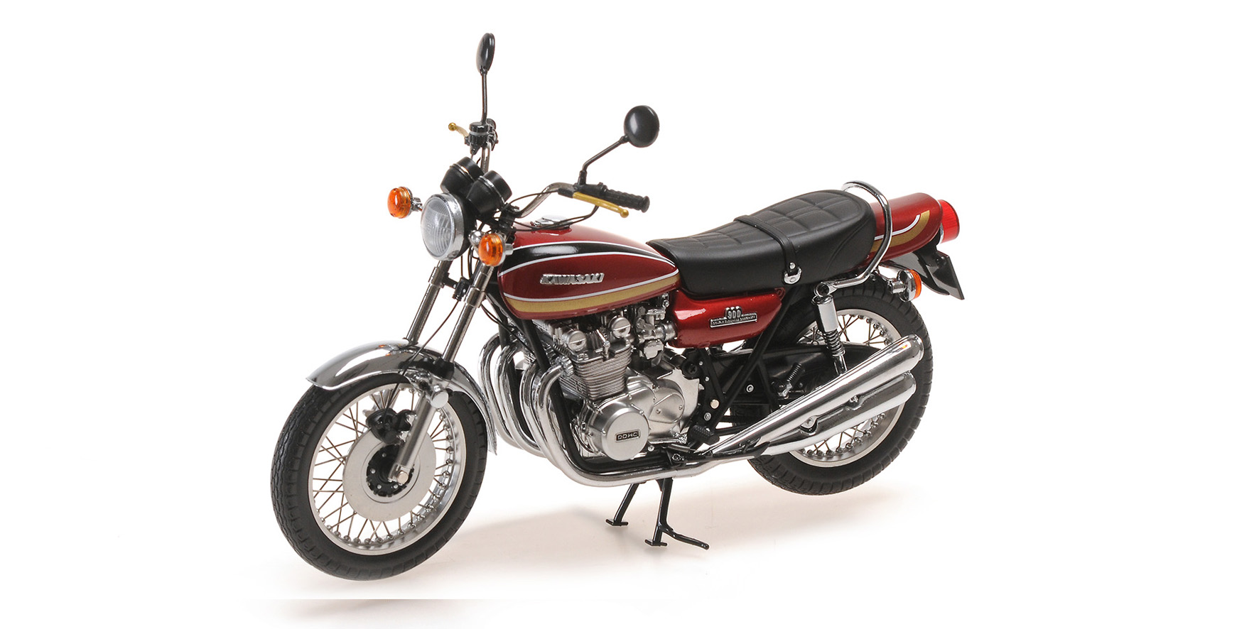 KAWASAKI 900 Z1 'SUPER 4' - 1972 - RED METALLIC