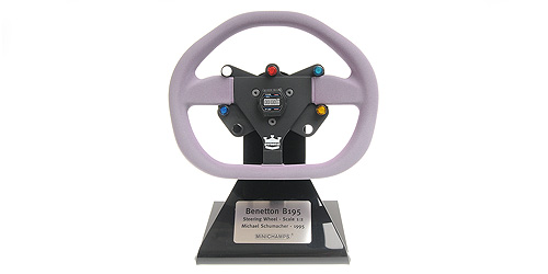 BENETTON RENAULT B195 STEERING WHEEL - MICHAEL SCHUMACHER - 1995