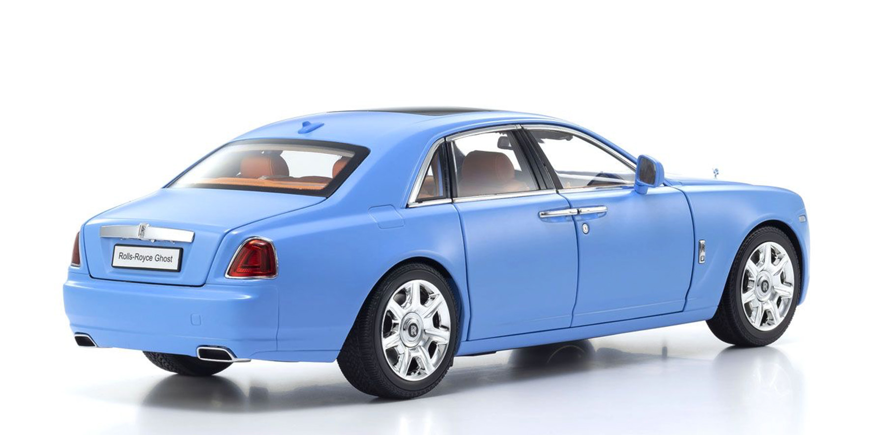 ROLLS ROYCE GHOST - LIGHT BLUE MATT (08802LB)