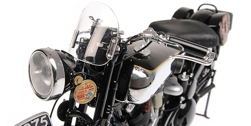 BROUGH SUPERIOR SS 100 'T.E. LAWRENCE' - 1932 - BLACK