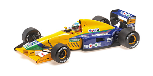 BENETTON FORD B191B - MICHAEL SCHUMACHER - 1ST POINT - ITALIAN GP 1991
