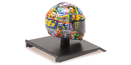 HELMET - VALENTINO ROSSI - MOTOGP 2010 LAGUNA SECA