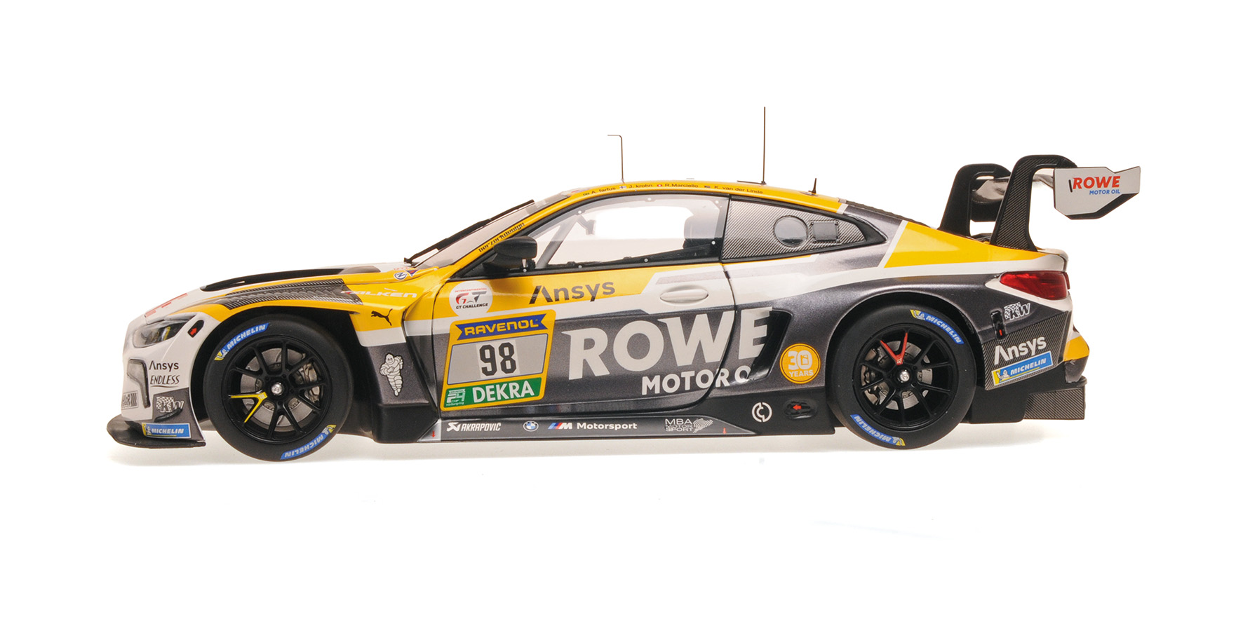 BMW M4 GT3 EVO - ROWE RACING -FARFUS-KROHN-MARCIELLO-VAN DER LINDE - WINNER 24H NURBURGRING 2025