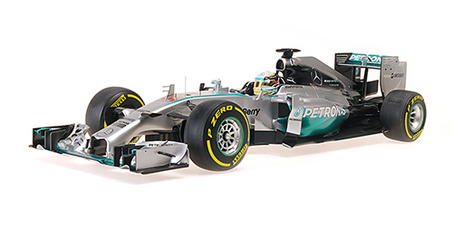 MERCEDES AMG PETRONAS F1 TEAM W05 - LEWIS HAMILTON - WORLD CHAMPION 2014