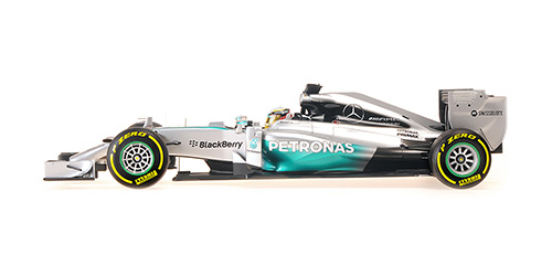 MERCEDES AMG PETRONAS F1 TEAM W05 - LEWIS HAMILTON - WORLD CHAMPION 2014
