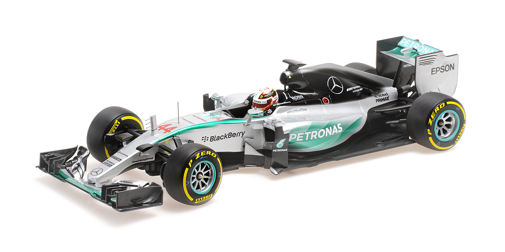 MERCEDES AMG PETRONAS F1 TEAM W06 HYBRID - LEWIS HAMILTON - WORLD CHAMPION 2015