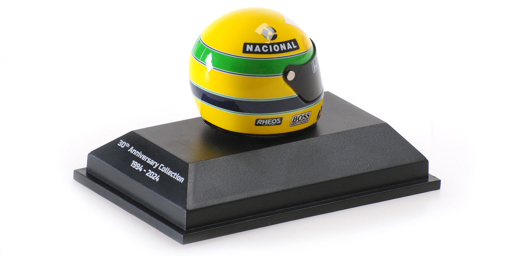 HELMET - AYRTON SENNA - WORLD CHAMPION - 1991