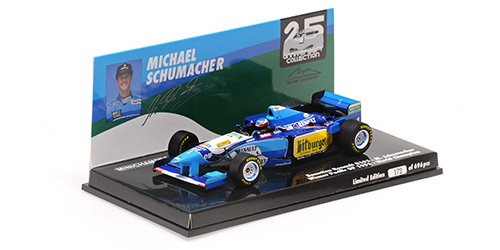 BENETTON RENAULT B195 - MICHAEL SCHUMACHER - WINNER PACIFIC GP 1995 - WORLD CHAMPION