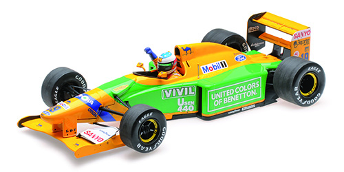 BENETTON FORD B192 - MICHAEL SCHUMACHER - 1ST GP VICTORY SPA 1992