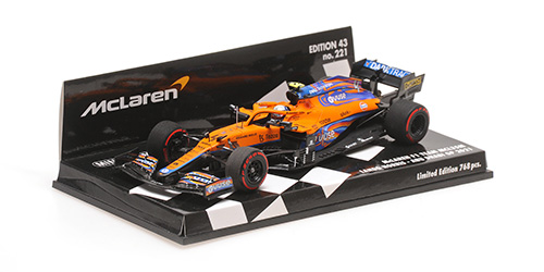 MCLAREN F1 TEAM MCL35M - LANDO NORRIS - ABU DHABI GP 2021