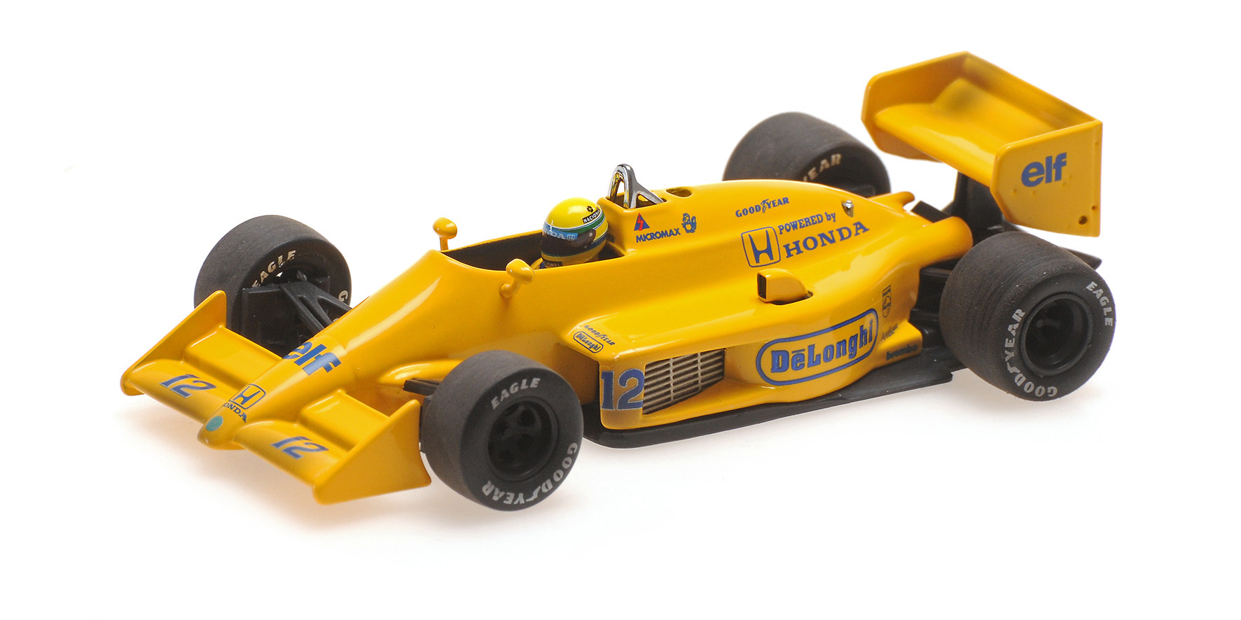 LOTUS HONDA 99T - AYRTON SENNA - 1ST WIN MONACO GP 1987 - DIRTY VERSION