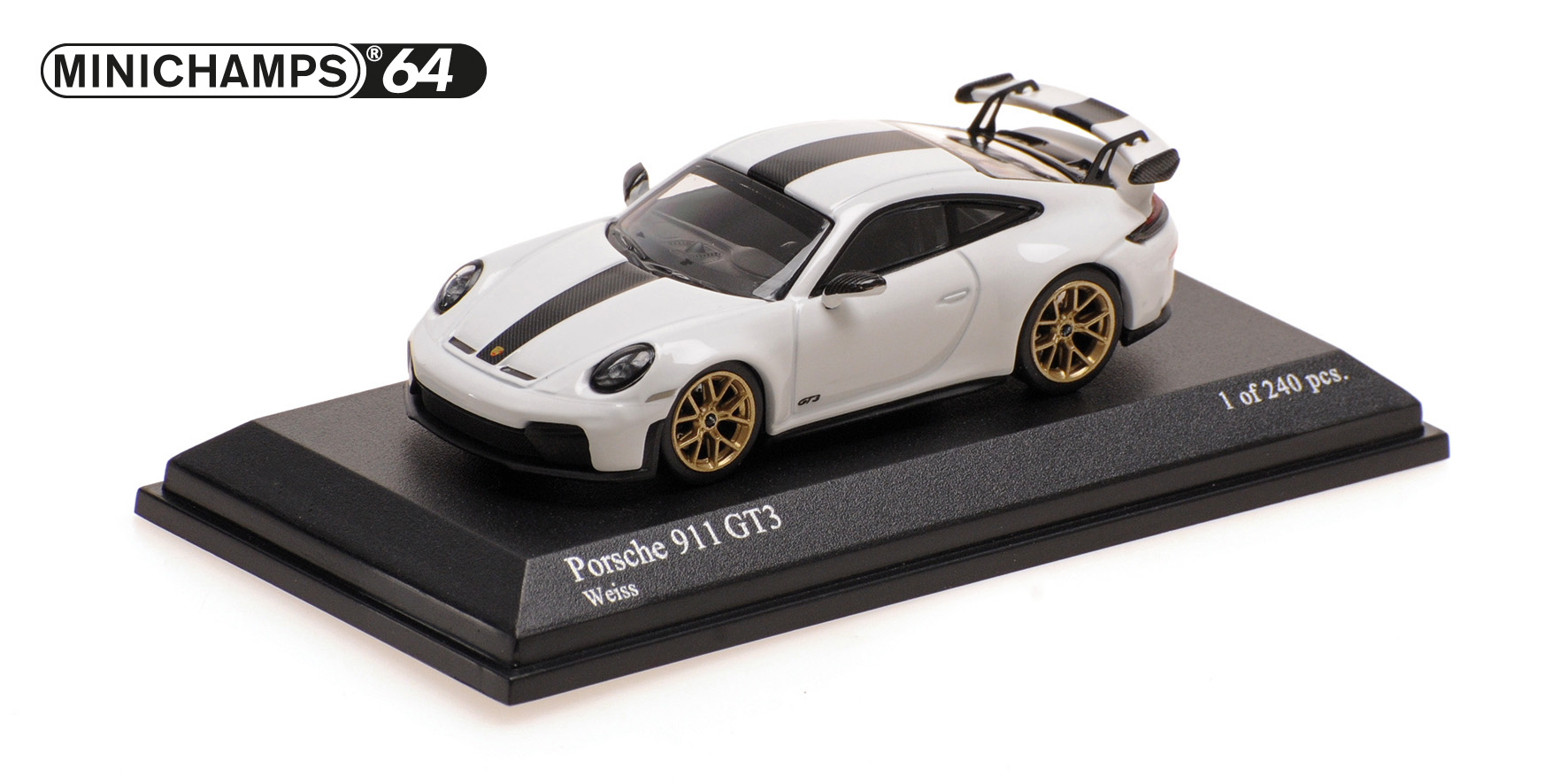 PORSCHE 911 (992.2) GT3 - 2025 - WHITE W WEISSACH PACKAGE