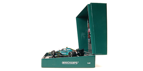 ASTON MARTIN FORMULA ONE TEAM AMR22 - VETTEL - LAST RACE ABU DHABI GP 2022 - EXCL. MCH W TYRE MARKS
