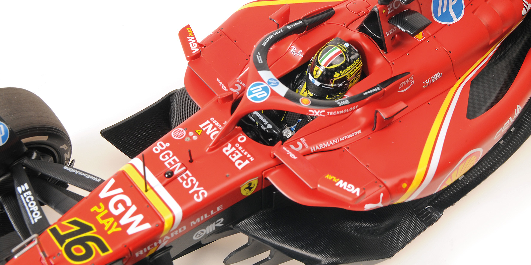 FERRARI SF-24 - CHARLES LECLERC - WINNER GP ITALY 2024
