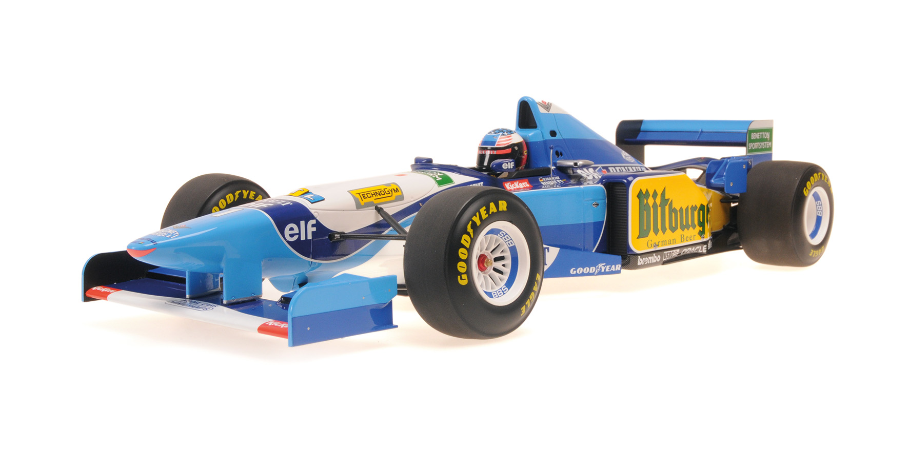 BENETTON RENAULT B195 - MICHAEL SCHUMACHER - WORLD CHAMPION 1995