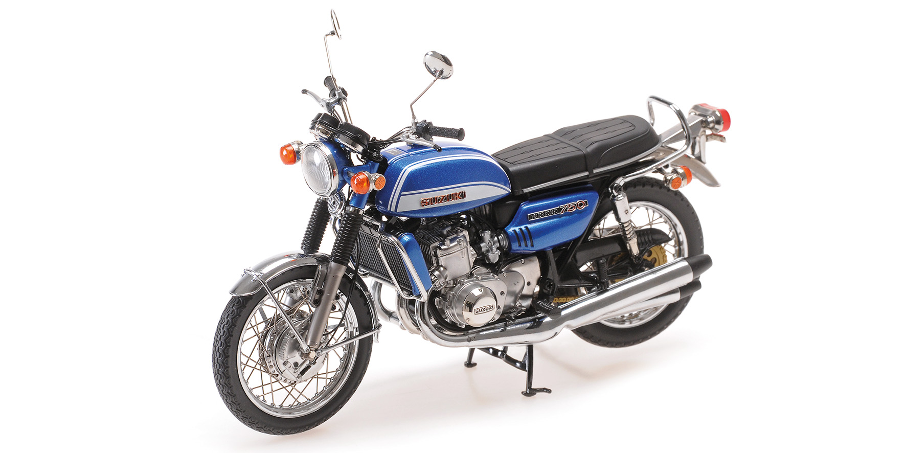 SUZUKI GT 750 - 1972 - BLUE METALLIC