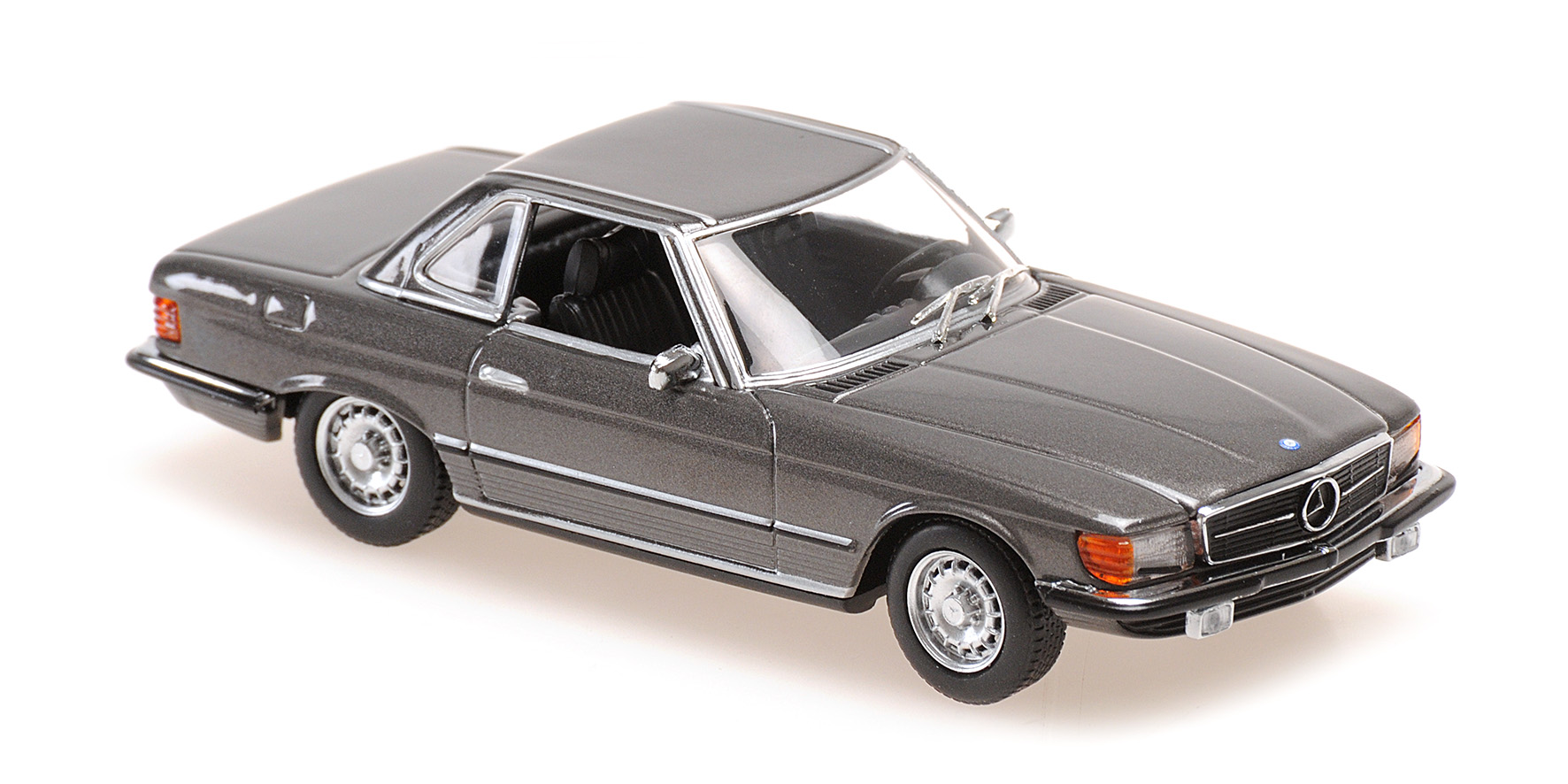 MERCEDES-BENZ 350 SL CABRIOLET HARDTOP (R107) - 1974 - GREY METALLIC