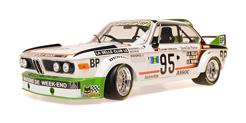 BMW 3.0 CSL - LES MAISON DU WEEK-END - RAVENEL/RAVENEL/DETRIN - WINNER GR.II LE MANS 1976