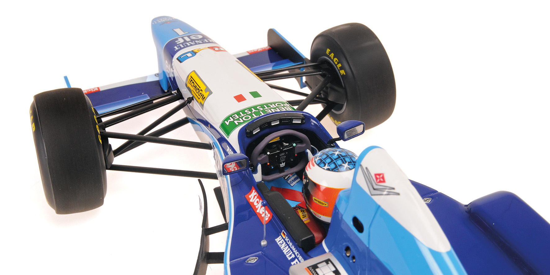 BENETTON RENAULT B195 - MICHAEL SCHUMACHER - WORLD CHAMPION 1995